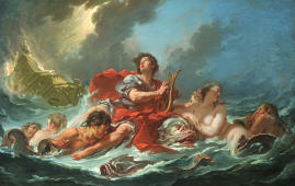 Arion on The Dolphin By Francois Boucher