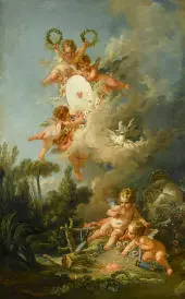 Cupids Target By Francois Boucher
