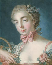 Head of Flora By Francois Boucher