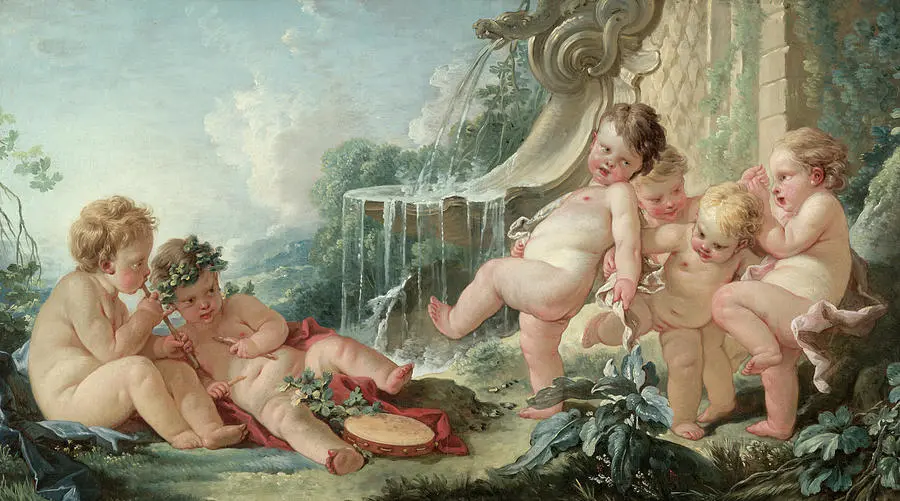 Music and Dance 1740 By Francois Boucher
