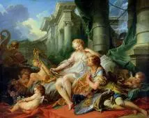 Rinaldo and Armida By Francois Boucher