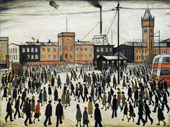 Going to Work By L-S-Lowry