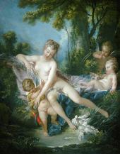The Bath of Venus By Francois Boucher