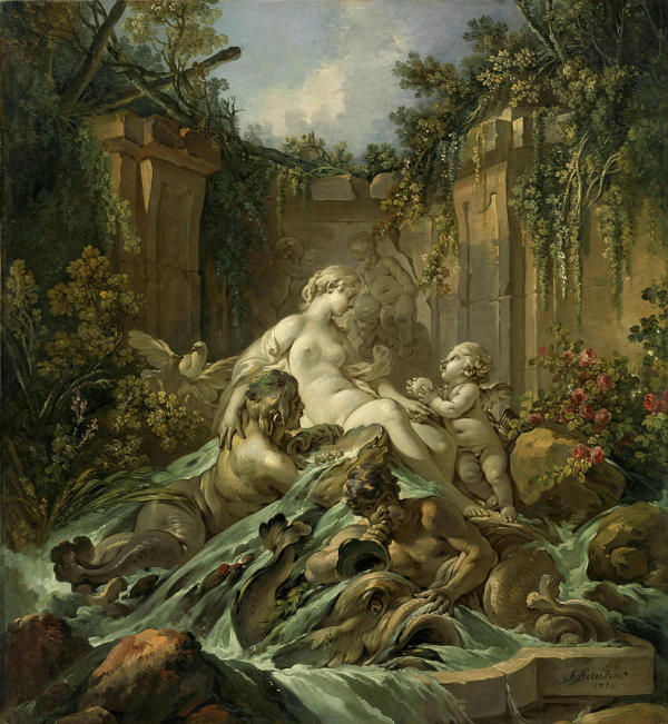 The Fountain of Venus by Francois Boucher | Oil Painting Reproduction