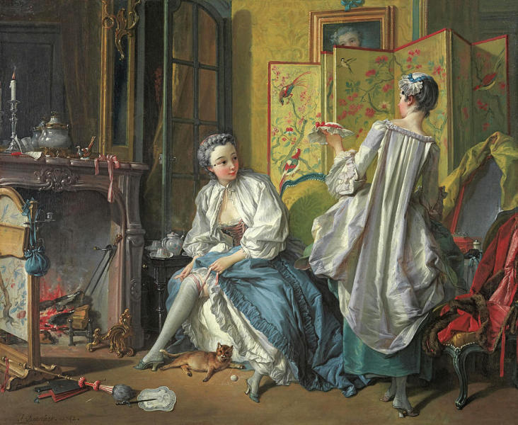 The Portrait at The Toilette | Oil Painting Reproduction
