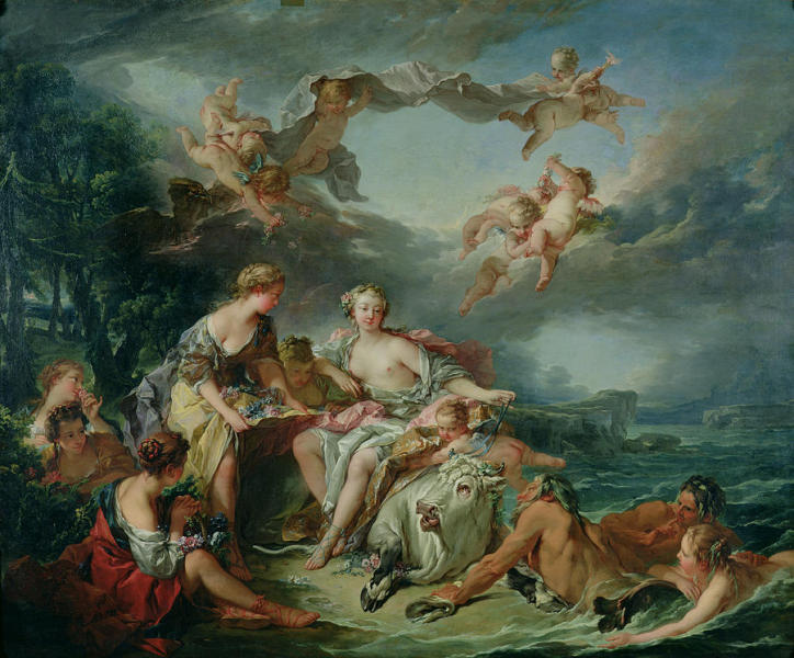 The Rape of Europa by Francois Boucher | Oil Painting Reproduction