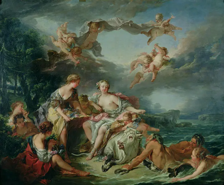The Rape of Europa By Francois Boucher