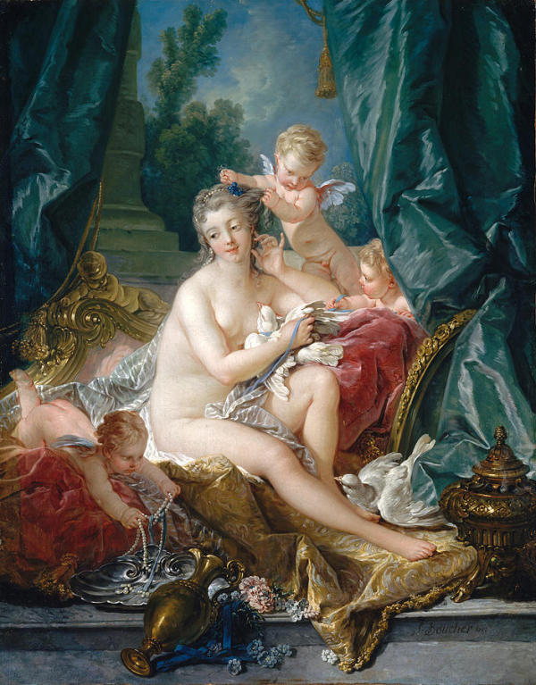 The Toilet of Venus by Francois Boucher | Oil Painting Reproduction