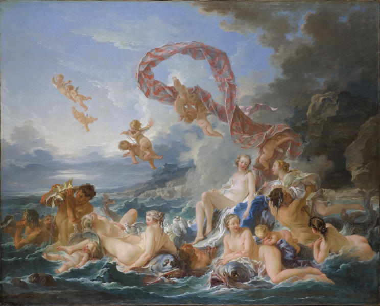 The Triumph of Venus I by Francois Boucher | Oil Painting Reproduction
