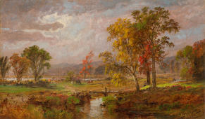 Autumn Landscape 1889 By Jasper Francis Cropsey