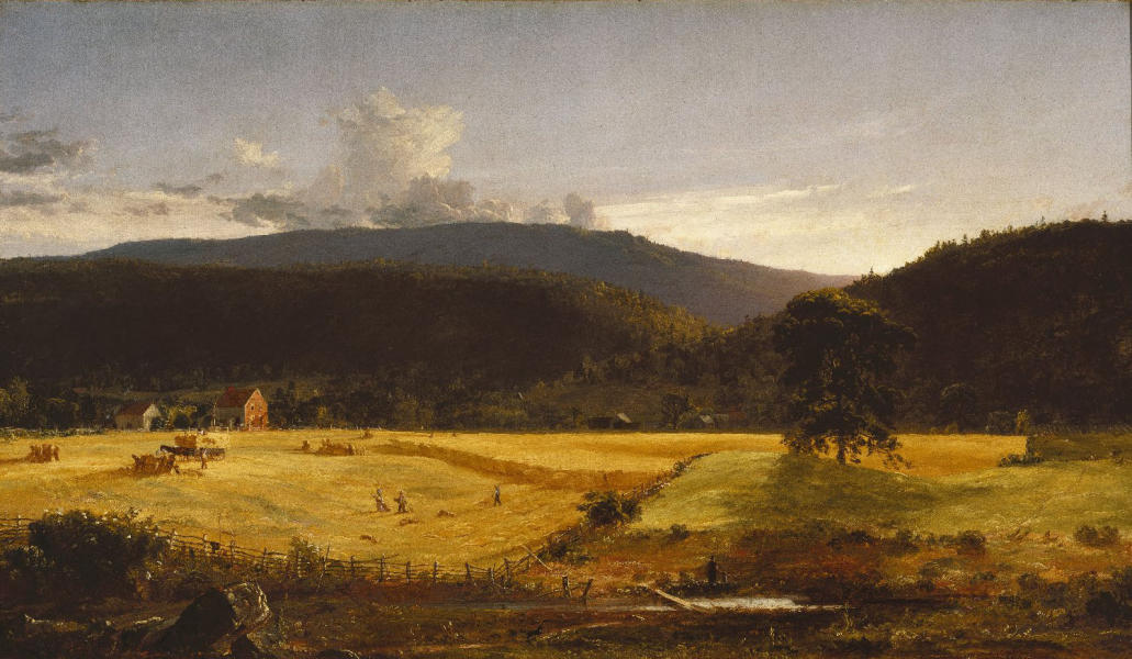 Bareford Mountains West Milford New Jersey 1850 | Oil Painting Reproduction