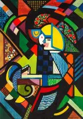 Daughter In A Rocker By Henry Lyman Sayen