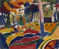 Garden 1967 By Henry Lyman Sayen