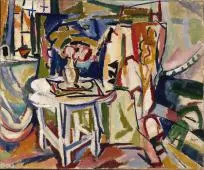 Interior c1915 By Henry Lyman Sayen