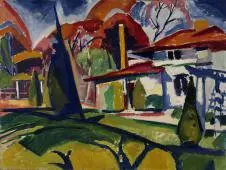 Newman's House 1968 By Henry Lyman Sayen