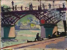 Pont Des Arts 1970 By Henry Lyman Sayen