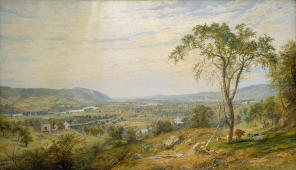The Valley of Wyoming 1865 By Jasper Francis Cropsey