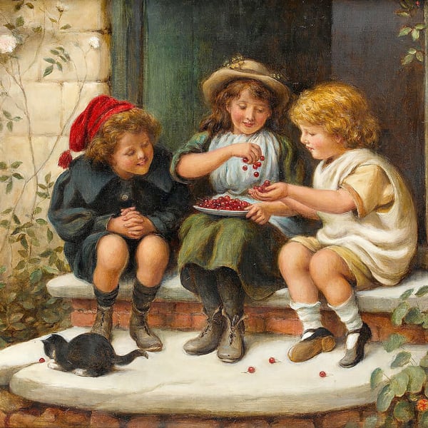 Oil Painting Reproductions of Joseph Clark