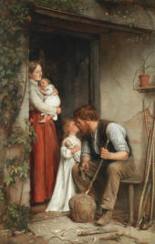 Bedtime 1881 By Joseph Clark