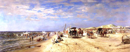 East Hampton Beach By Edward Lamson Henry