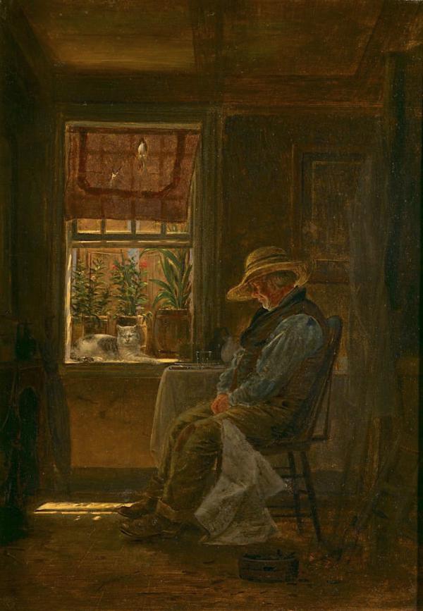 Forty Winks c1880 by Edward Lamson Henry | Oil Painting Reproduction