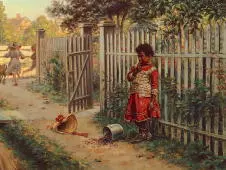 Meditating Revenge By Edward Lamson Henry