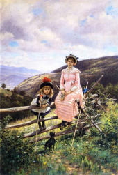 Miss X and Sister By Edward Lamson Henry