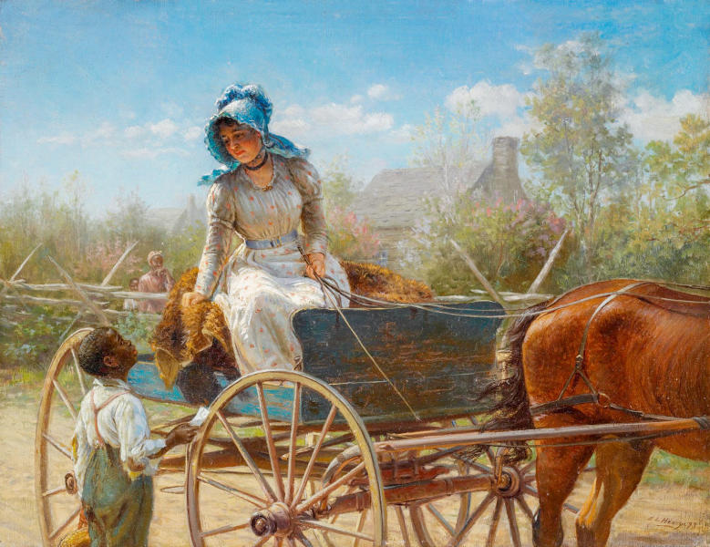 The Message by Edward Lamson Henry | Oil Painting Reproduction