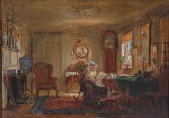 The Sitting Room 1870 By Edward Lamson Henry