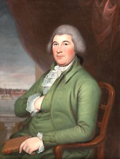 Christopher Hughes 1789 By Charles Willson Peale