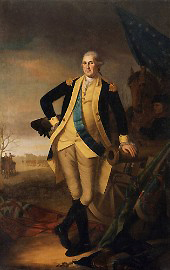 George Washington After the Battle of Princeton By Charles Willson Peale