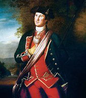 George Washington as Colonel in the Virginia Regiment By Charles Willson Peale
