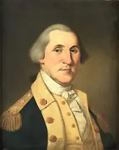 George Washington c1787 By Charles Willson Peale