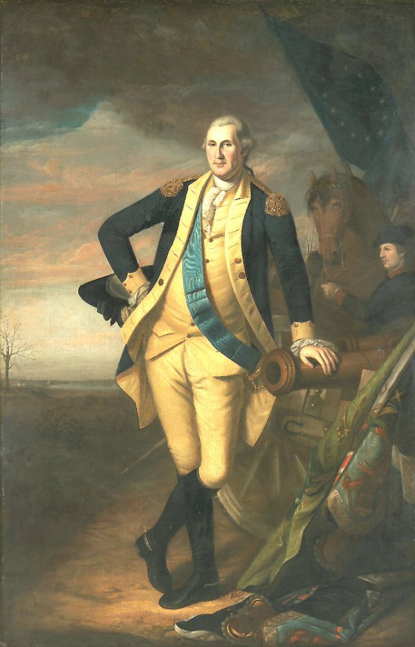 George Washington by Charles Willson Peale | Oil Painting Reproduction