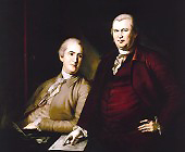 Gouverneur Morris and Robert Morris 1783 By Charles Willson Peale