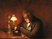 James Peale 1822 By Charles Willson Peale