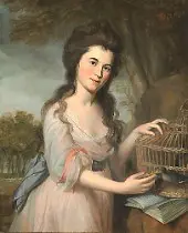 Mary Sterett Mrs. Richard Gittings Sr. By Charles Willson Peale