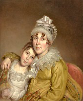 Mother Caressing her Convalescent Child By Charles Willson Peale
