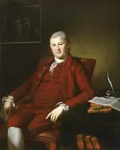 Portrait of John B Bayard By Charles Willson Peale