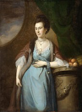 Portrait of Martha Cadwalader Dagworthy By Charles Willson Peale