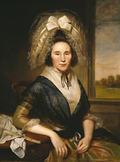 Rachel Leeds Kerr 1790 By Charles Willson Peale