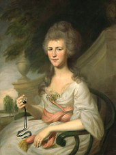 Sarah Chew Elliott 1787 By Charles Willson Peale