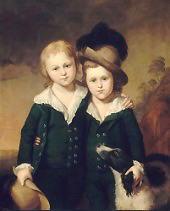 Thomas and Henry Sergeant By Charles Willson Peale