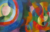 Circular Form, Sun, Moon By Robert Delaunay