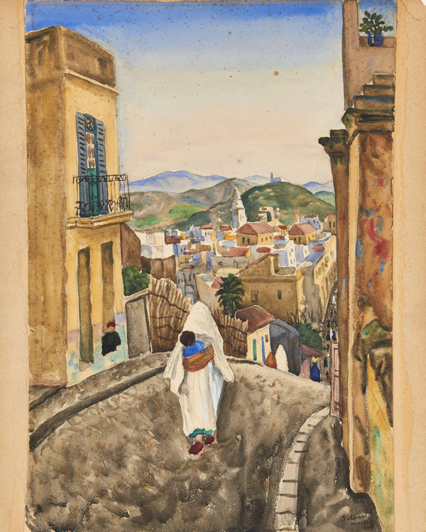 Tangier by Jose Silbert | Oil Painting Reproduction