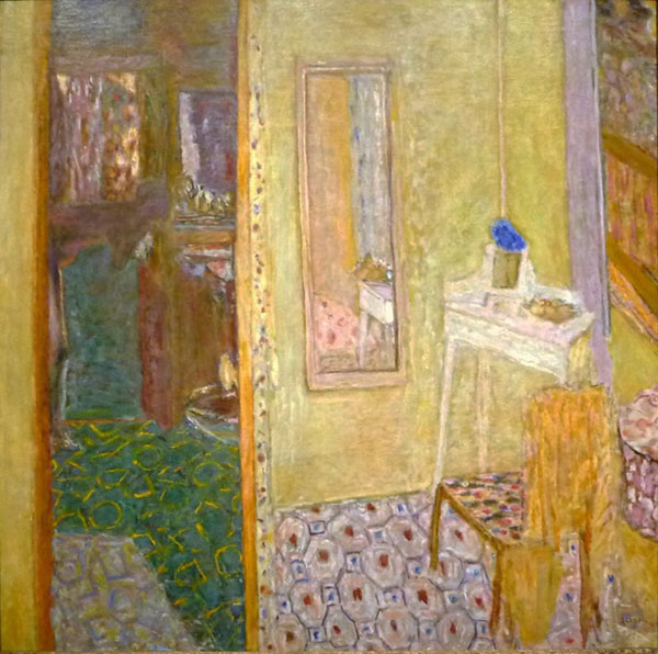 Interior le Cannet 1938 by Pierre Bonnard | Oil Painting Reproduction