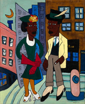 Street Life Harlem By William H Johnson