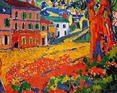 Restaurant de la Machine a Bougival By Maurice de Vlaminck