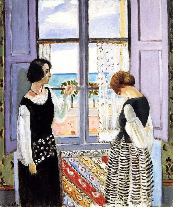 At the Window 1922 by Henri Matisse | Oil Painting Reproduction