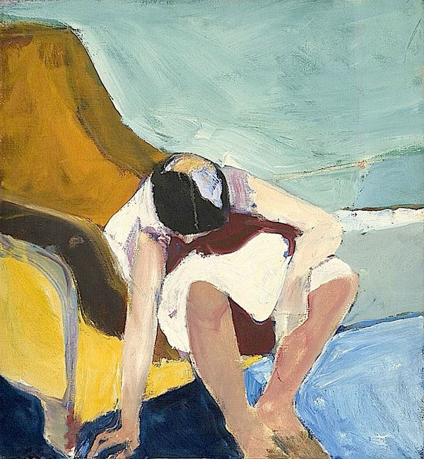 Untitled c1923 by Richard Diebenkorn | Oil Painting Reproduction